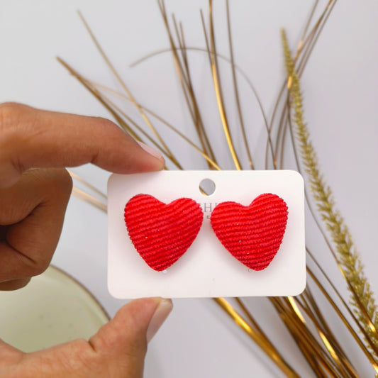 Korean Heart Earings