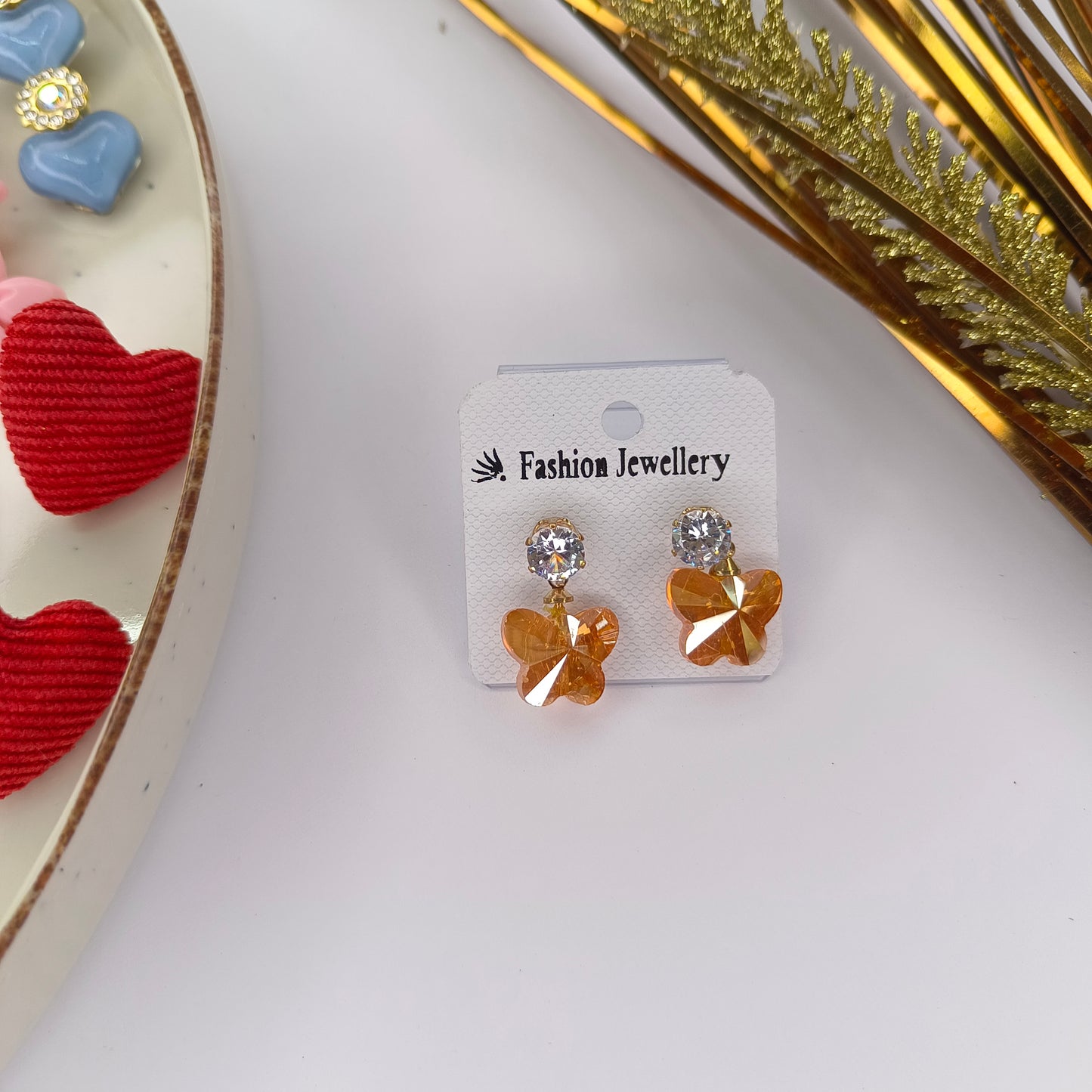 Tanzarine Crystal Earings