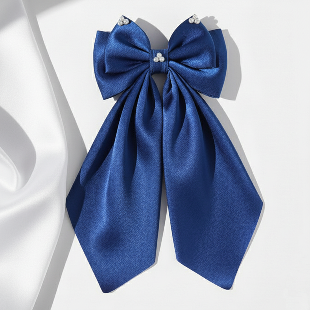 Deep Ocean Hair Bow