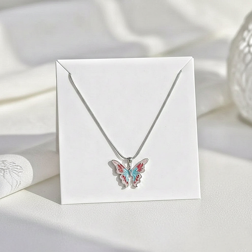 Korean Butterfly Necklace