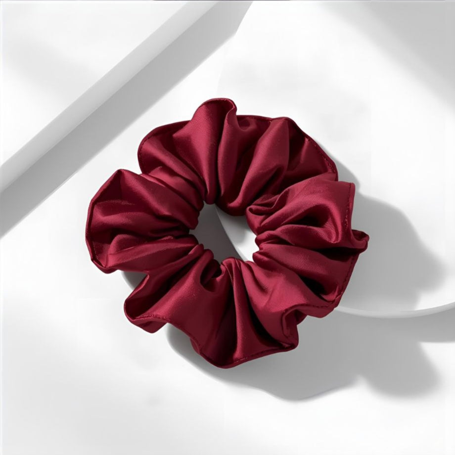 Dark Red Scrunchie [1 pc.]